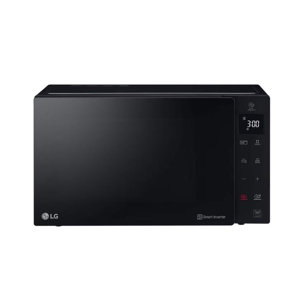Microondas LG NeoChef MH6535GIS/ 1000W/ Capacidad 25L/ Función Grill/ Negro