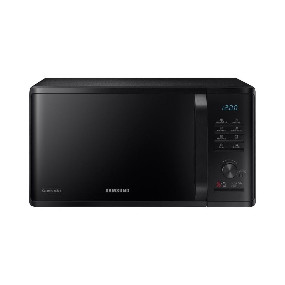 Microondas Samsung MG23K3515AK/E1/ 1250W/ Capacidad 23L/ Función Grill/ Negro