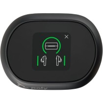 Auriculares Bluetooth Poly Voyager Free 60+ UC M con estuche de carga + Adaptador BT700/ Autonomía 10h/ Negros