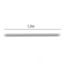 Cable USB 2.0 Impresora Aisens A101-0002/ USB Tipo-B Macho - USB Macho/ 1.8m/ Beige