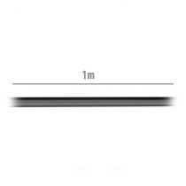 Cable USB 2.0 Impresora Aisens A101-0005/ USB Tipo-B Macho - USB Macho/ 1m/ Negro