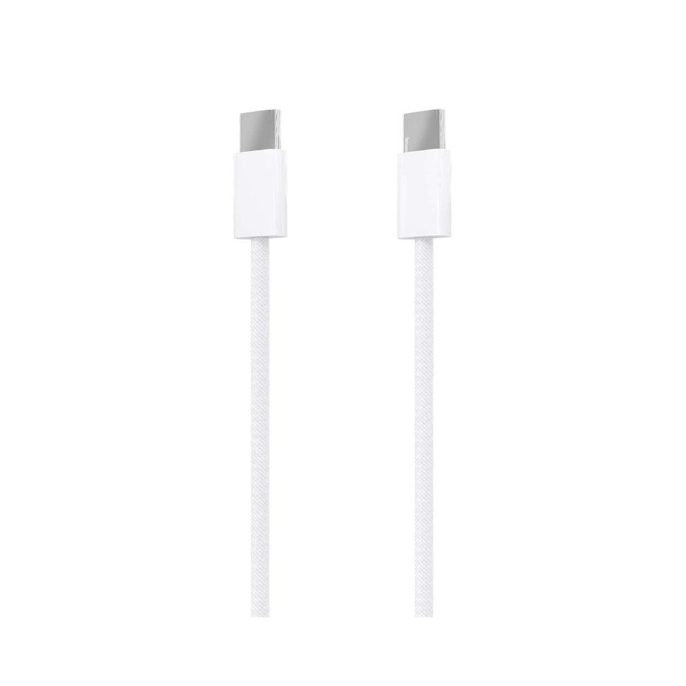 Cable USB 2.0 Tipo-C Aisens A107-0855/ USB Tipo-C Macho - USB Macho/ Hasta 60W/ 480Mbps/ 1m/ Blanco