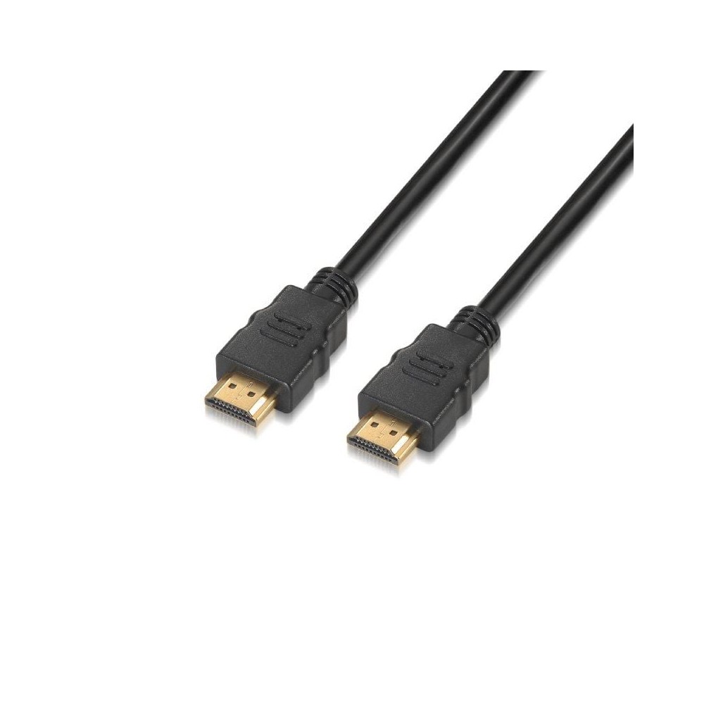 Cable HDMI 2.0 4K Aisens A120-0372/ HDMI Macho - HDMI Macho/ 10m/ Negro