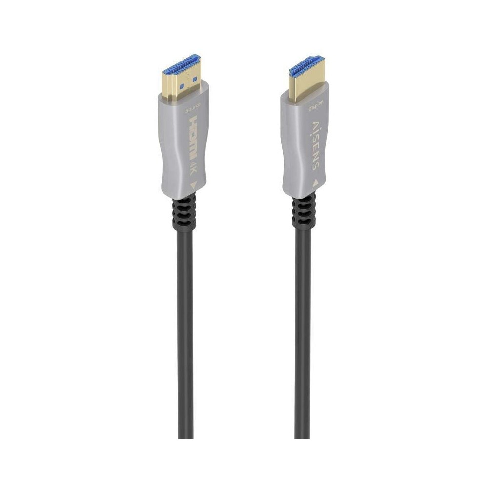 Cable HDMI 2.0 AOC 4K Aisens A148-0858/ HDMI Macho - HDMI Macho/ 10m/ Negro