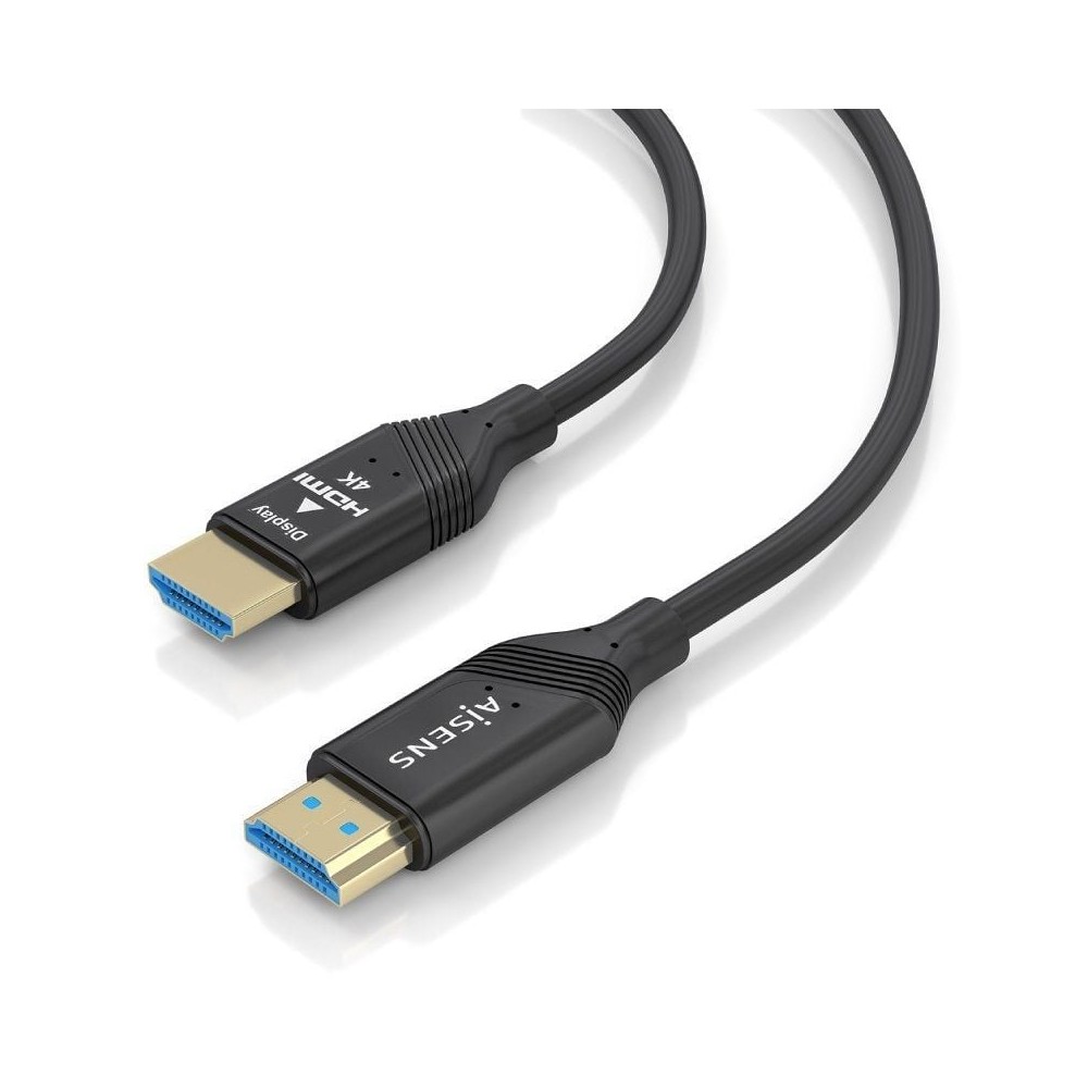 Cable HDMI 2.0 AOC 4K Aisens A148-0929/ HDMI Macho - HDMI Macho/ 15m/ Negro