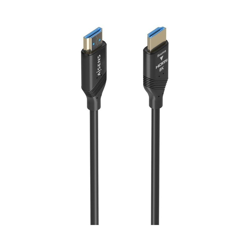 Cable HDMI 2.1 AOC 8K Aisens A153-0935/ HDMI Macho - HDMI Macho/ 20m/ Negro
