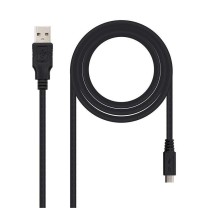 Cable USB 2.0 Nanocable 10.01.0501/ USB Macho - MicroUSB Macho/ 1.8m/ Negro | NANO CABLE