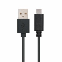 Cable USB 2.0 Nanocable 10.01.2102/ USB Tipo-C Macho - USB Macho/ 480Mbps/ 2m/ Negro | NANO CABLE