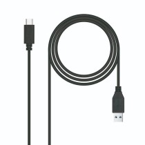 Cable USB 3.1 Tipo-C Nanocable 10.01.4001-L150/ USB Tipo-C Macho - USB Macho/ 10Gbps/ 1.5m/ Negro | NANO CABLE