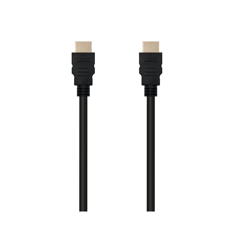 Cable HDMI 1.3b Nanocable 10.15.0301/ HDMI Macho - HDMI Macho/ 1m/ Negro | NANO CABLE