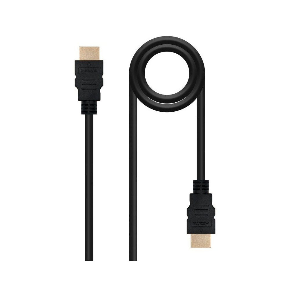 Cable HDMI 1.4 Nanocable 10.15.1703/ HDMI Macho - HDMI Macho/ 3m/ Negro | NANO CABLE