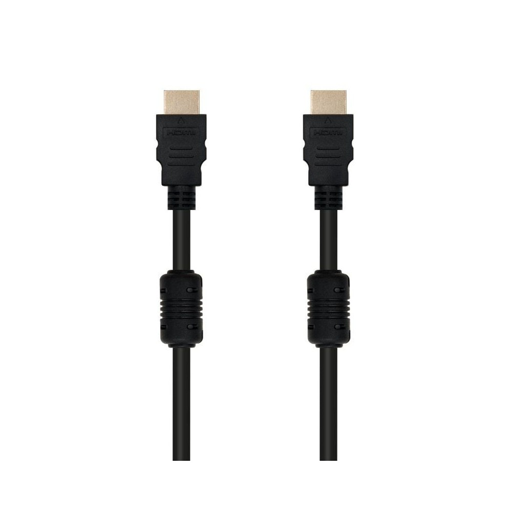 Cable HDMI 1.4 Nanocable 10.15.1802/ HDMI Macho - HDMI Macho/ 1.8m/ Negro | NANO CABLE