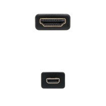 Cable Micro HDMI Nanocable 10.15.3502/ HDMI Macho - Micro HDMI Macho/ 1.8m/ Negro | NANO CABLE