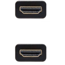 Cable HDMI 2.0 4K Nanocable 10.15.1602/ HDMI Macho - HDMI Macho/ 1.5m/ Negro/ Naranja | NANO CABLE