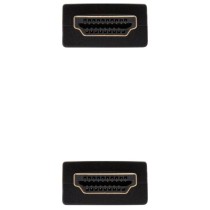 Cable HDMI 2.0 4K Nanocable 10.15.3800/ HDMI Macho - HDMI Macho/ 50cm/ Negro | NANO CABLE