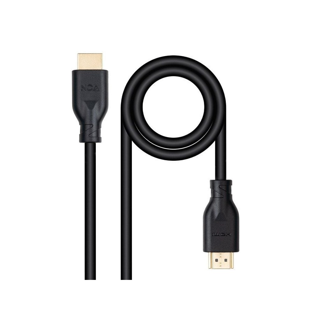 Cable HDMI 2.0 4K CCS Nanocable 10.15.3901-L150/ HDMI Macho - HDMI Macho/ 1.5m/ Negro | NANO CABLE