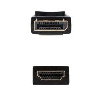 Cable Conversor Nanocable 10.15.4310/ Displayport Macho - HDMI Macho/ 10m/ Negro | NANO CABLE