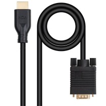 Cable Conversor Nanocable 10.15.4602/ VGA Macho - HDMI 8K Macho/ 1.8m/ Negro | NANO CABLE