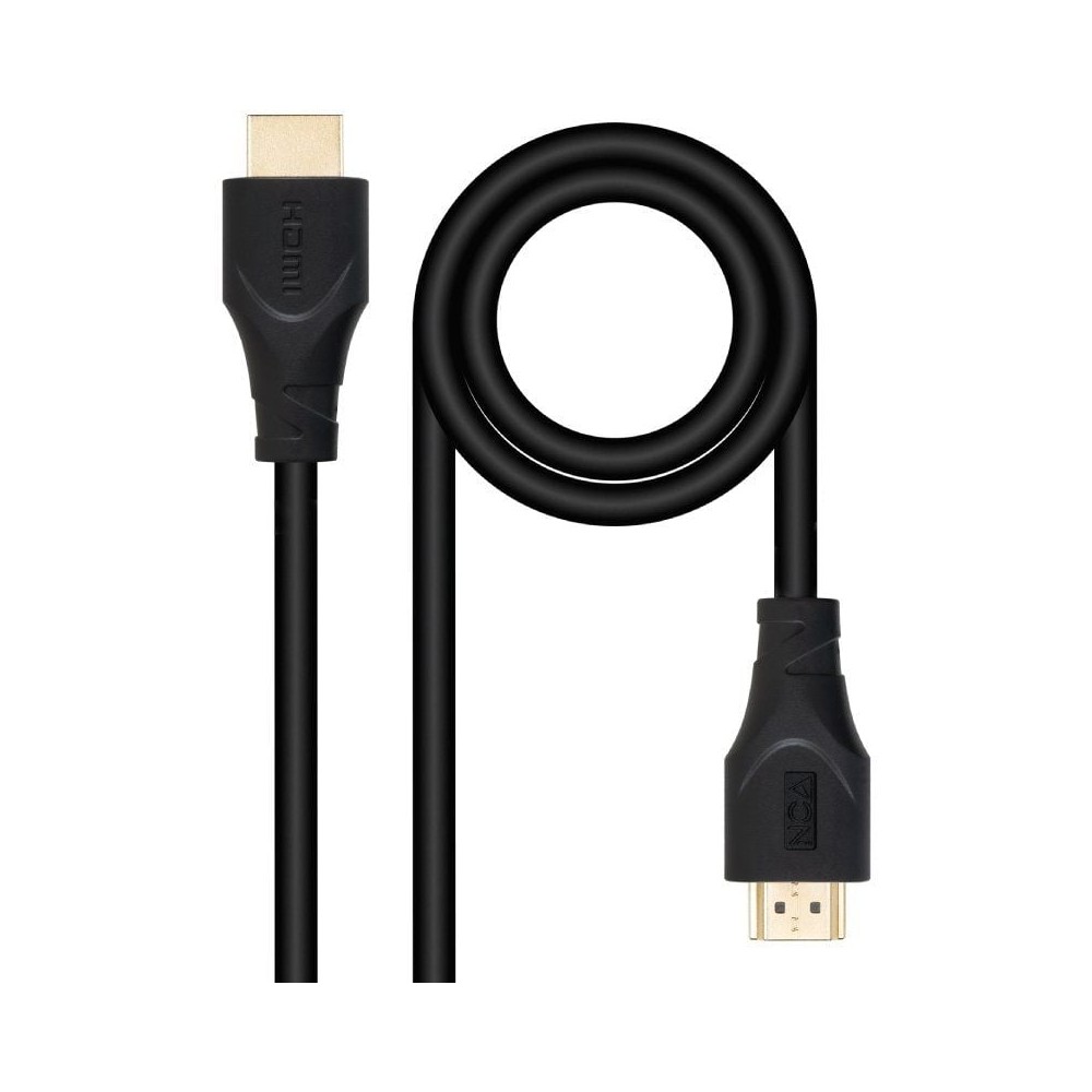 Cable HDMI 1.4 Nanocable 10.15.4702/ HDMI Macho - HDMI Macho/ 1.8m/ Negro | NANO CABLE