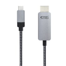 Cable Conversor Nanocable 10.15.5102/ USB Tipo-C Macho - HDMI Macho/ 1.8m/ Negro | NANO CABLE
