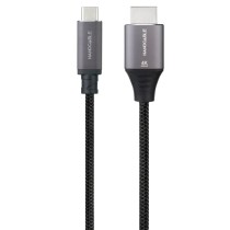 Cable Conversor Nanocable 10.15.5262/ USB Tipo-C Macho - HDMI Macho/ 1.8m/ Negro | NANO CABLE
