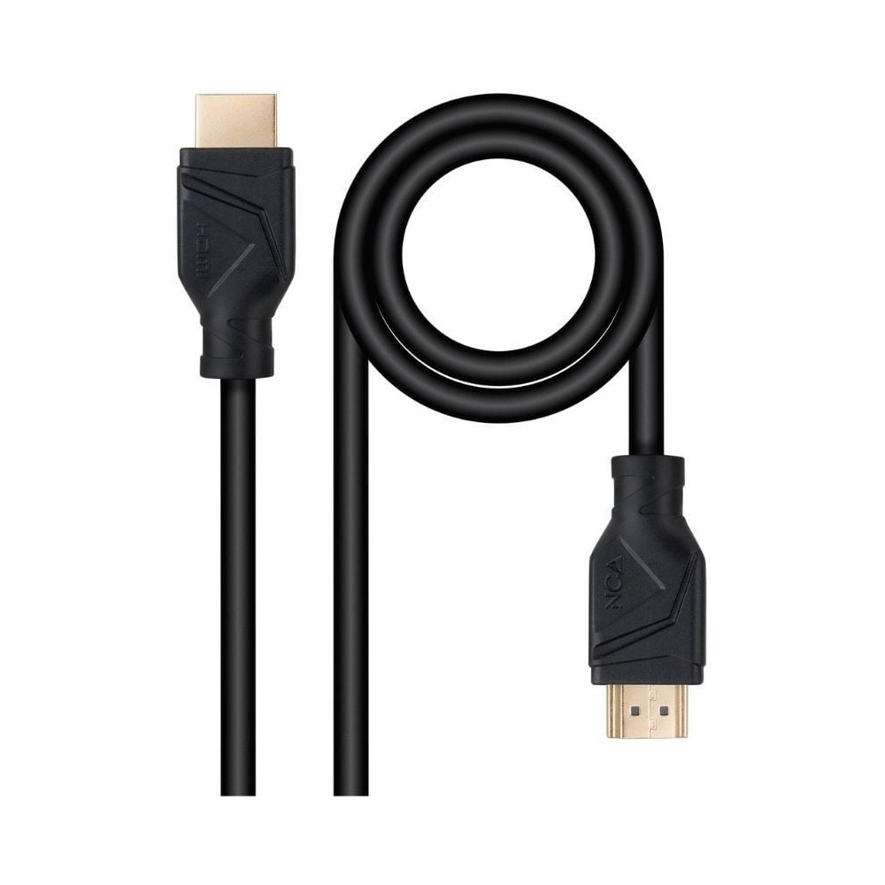 Cable HDMI 2.1 8K Nanocable 10.15.8301/ HDMI Macho - HDMI Macho/ 1m/ Negro | NANO CABLE