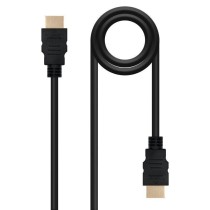 Cable HDMI 1.4 Nanocable 10.15.1710/ HDMI Macho - HDMI Macho/ 10m/ Negro | NANO CABLE