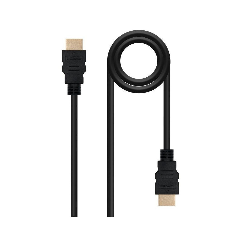 Cable HDMI 1.4 Nanocable 10.15.1710/ HDMI Macho - HDMI Macho/ 10m/ Negro | NANO CABLE