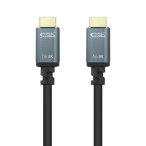 Cable HDMI 2.1 8K Nanocable 10.15.8002/ HDMI Macho - HDMI Macho/ 2m/ Negro | NANO CABLE