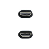 Cable HDMI 2.1 8K Nanocable 10.15.8002/ HDMI Macho - HDMI Macho/ 2m/ Negro | NANO CABLE
