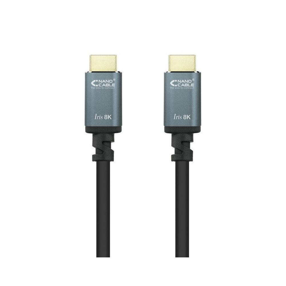 Cable HDMI Nanocable 10.15.8003/ HDMI Macho - HDMI Macho/ 3m/ Negro | NANO CABLE