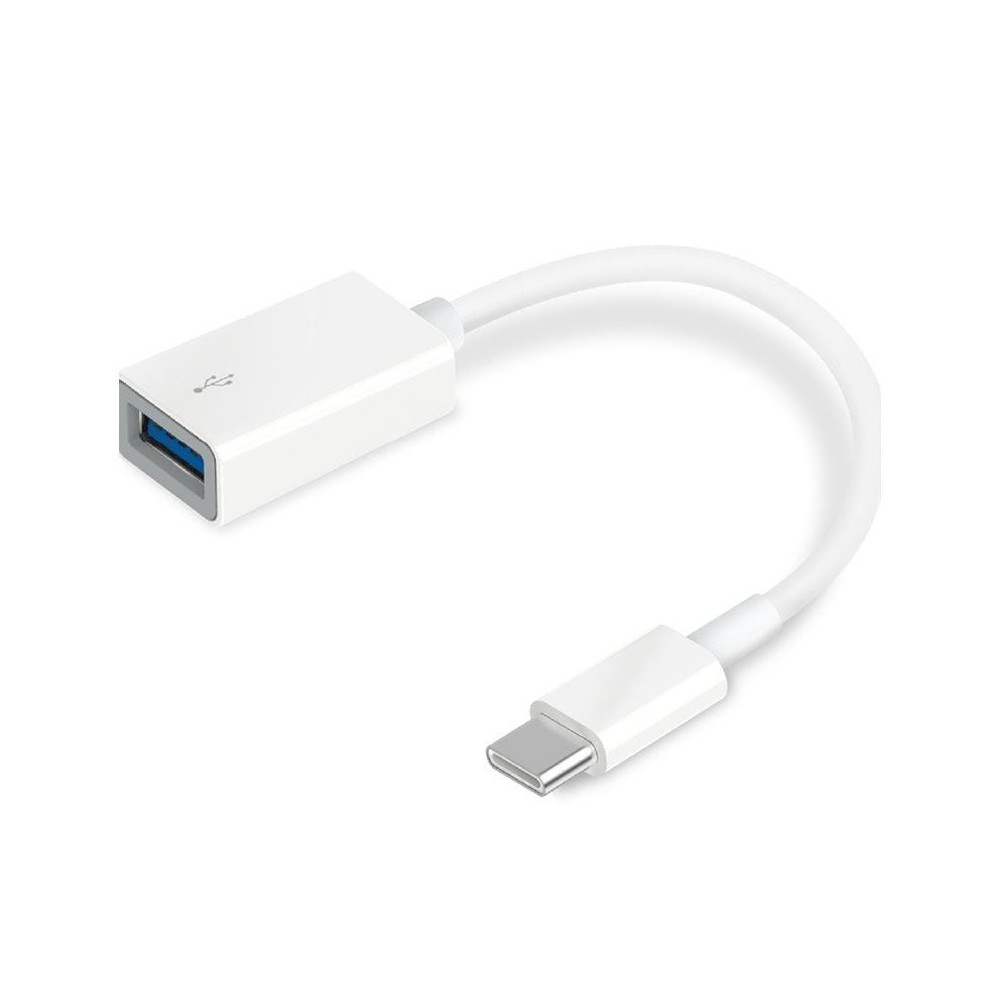 Cable USB 2.0 TP-Link UC400/ USB Tipo-C Macho - USB Hembra/ 10cm/ Blanco