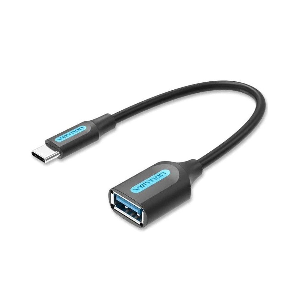 Adaptador USB 3.1 Tipo-C Vention CCVBB/ USB Tipo-C Macho - USB Hembra