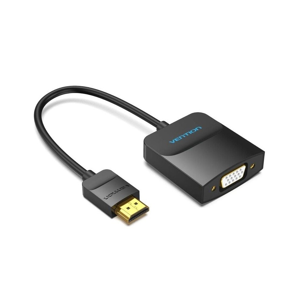 Conversor Vention 42154/ HDMI Macho - VGA Hembra/ 15cm/ Negro