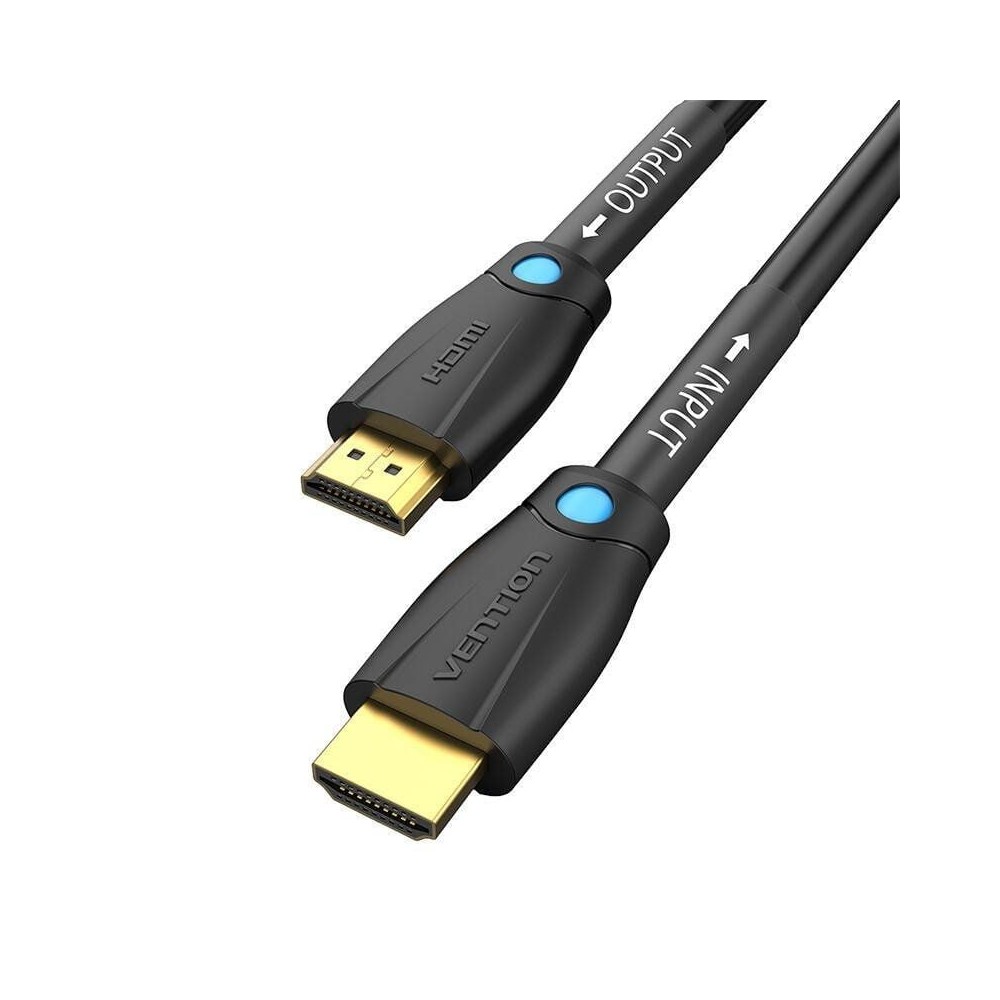 Cable HDMI 2.0 4K Vention AAMBJ/ HDMI Macho - HDMI Macho/ 5m/ Negro