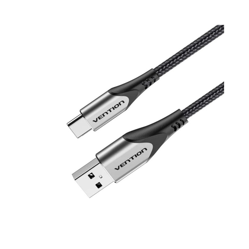 Cable USB 2.0 Tipo-C Vention CODHG/ USB Macho - USB Tipo-C Macho/ 480Mbps/ 1.5m/ Gris