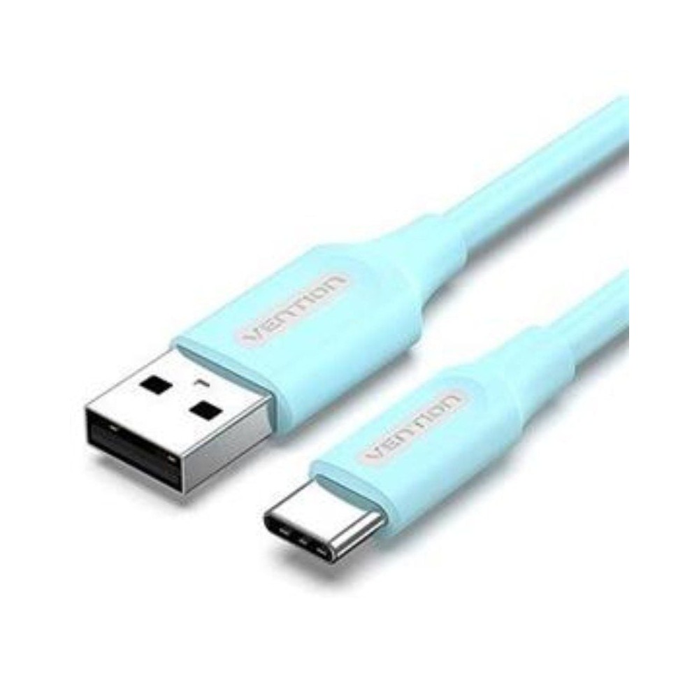 Cable USB 2.0 Tipo-C Vention COKSG/ USB Tipo-C Macho - USB Macho/ 480Mbps/ 1.5m/ Azul