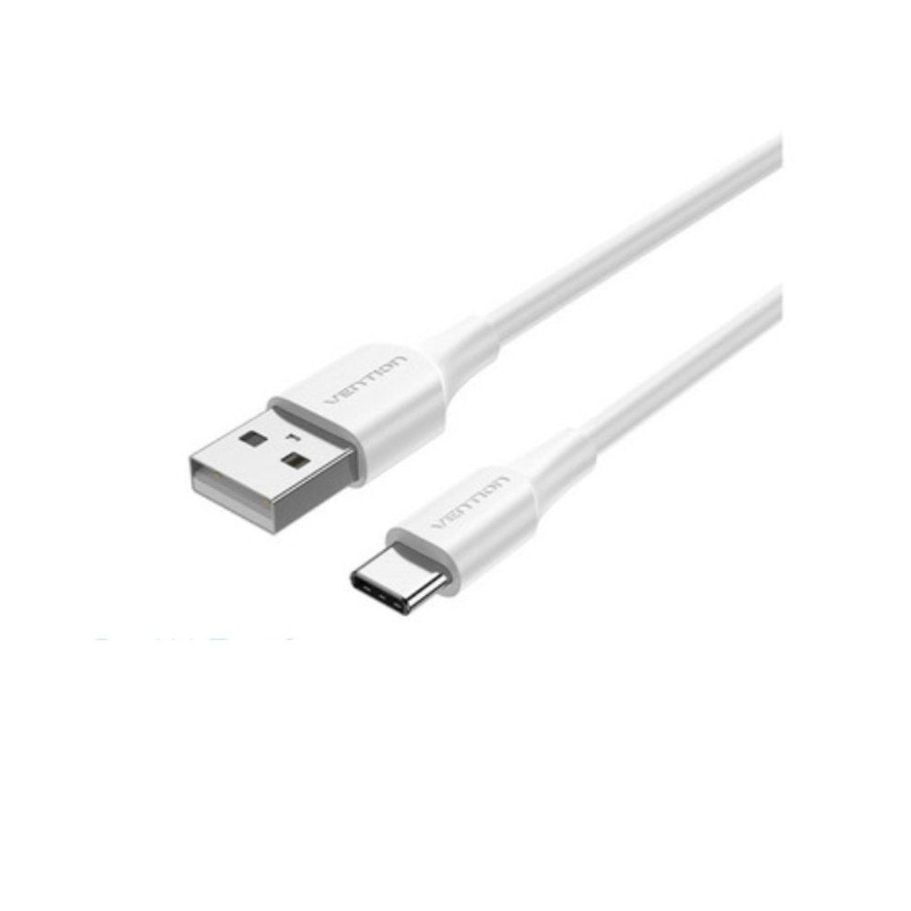 Cable USB 2.0 Tipo-C Vention CTHWG/ USB Tipo-C Macho - USB Macho/ 480Mbps/ 1.5m/ Blanco