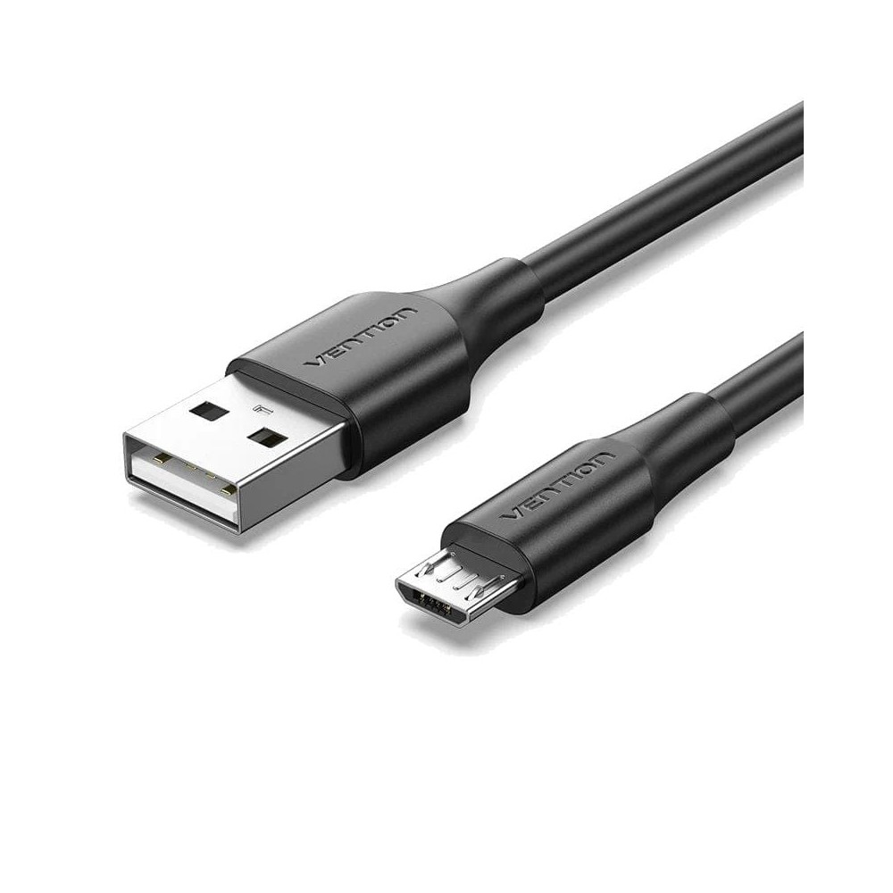 Cable USB 2.0 Vention CTIBD/ USB Macho - MicroUSB Macho/ 480Mbps/ 50cm/ Negro
