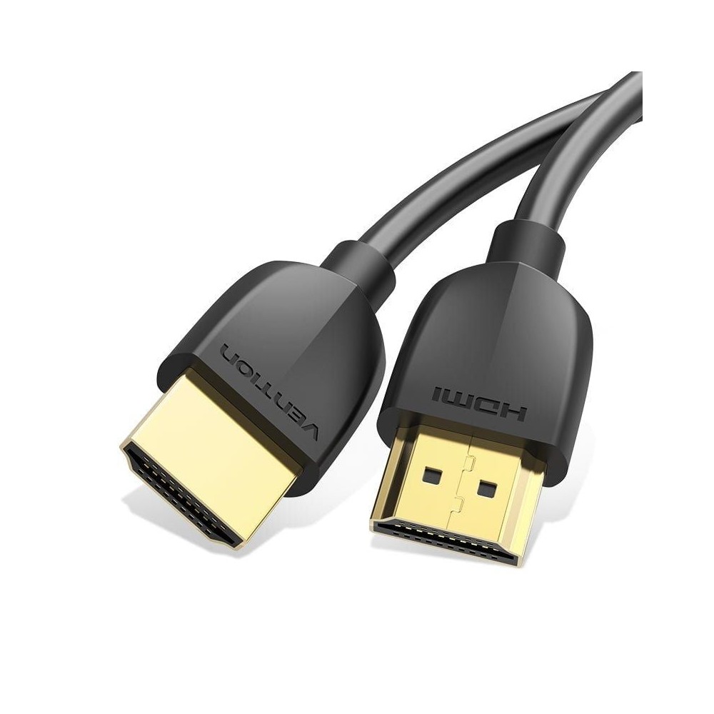 Cable HDMI 2.0 4K Portatil Vention AAIBD/ HDMI Macho - HDMI Macho/ 50cm/ Negro