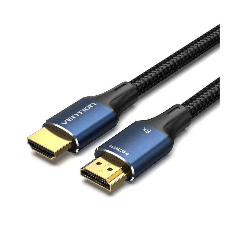 Cable HDMI 2.1 8K Vention ALGLJ/ HDMI Macho - HDMI Macho/ 5m/ Azul