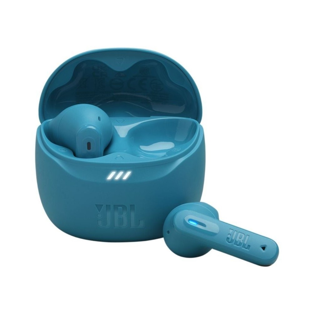 Auriculares Bluetooth JBL Tune Flex 2 con estuche de carga/ Autonomía 12h/ Azul Turquesa