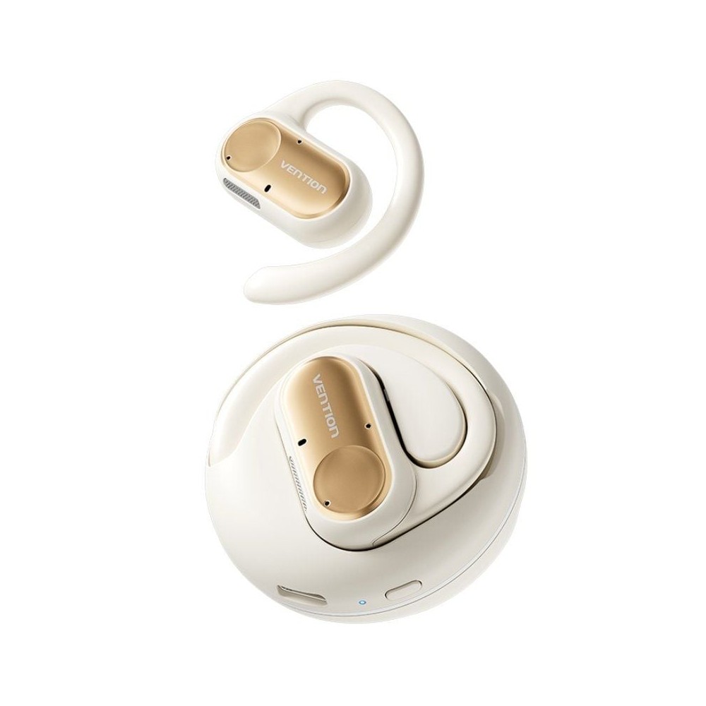 Auriculares Deportivos Bluetooth Vention Open Ear OpenBeat O11 NBPN0 con estuche de carga/ Beige