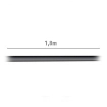 Cable USB 2.0 Impresora Aisens A101-0006/ USB Tipo-B Macho - USB Macho/ 1.8m/ Negro