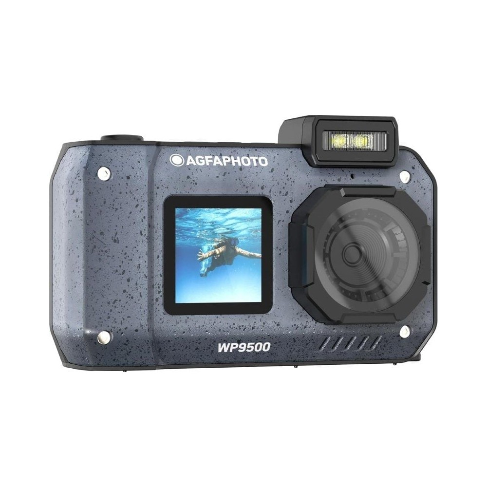 Cámara Digital Deportiva AgfaPhoto Realishot WP9500/ 24MP/ Negra