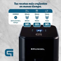 Freidora por Aire Airfryer / Sin Aceite Grunkel Black Easy Fryer/ 1200W/ Capacidad 4L