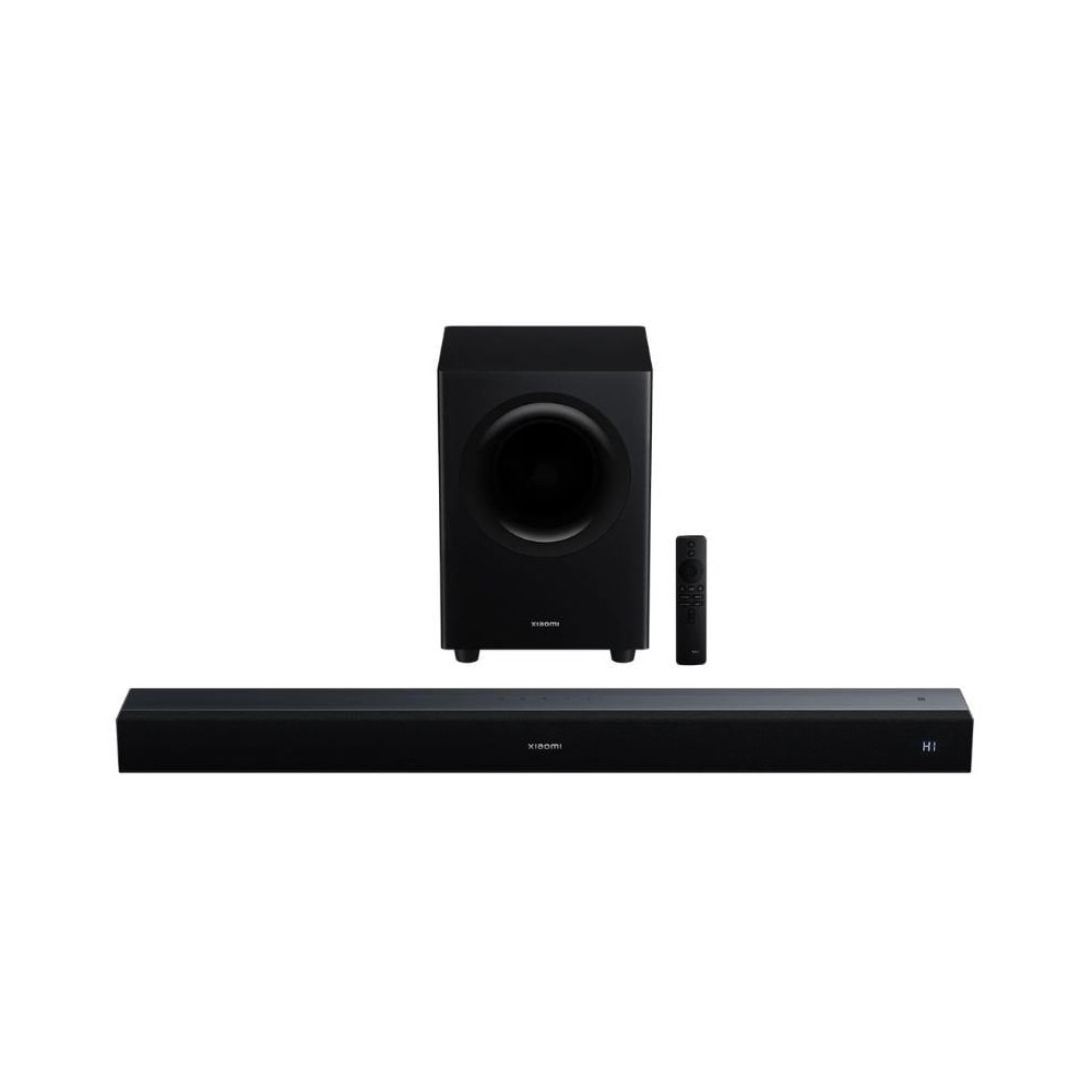 Barra de Sonido con Bluetooth Xiaomi Soundbar Pro 2.1ch/ 300W/ 2.1/ Negra