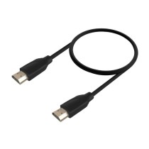 Cable HDMI 2.0 4K Aisens A120-0722/ HDMI Macho - HDMI Macho/ 1m/ Negro