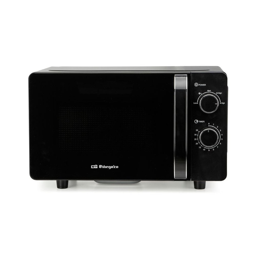 Microondas Orbegozo MI 2061 CE/ 700W/ Capacidad 20L/ Negro
