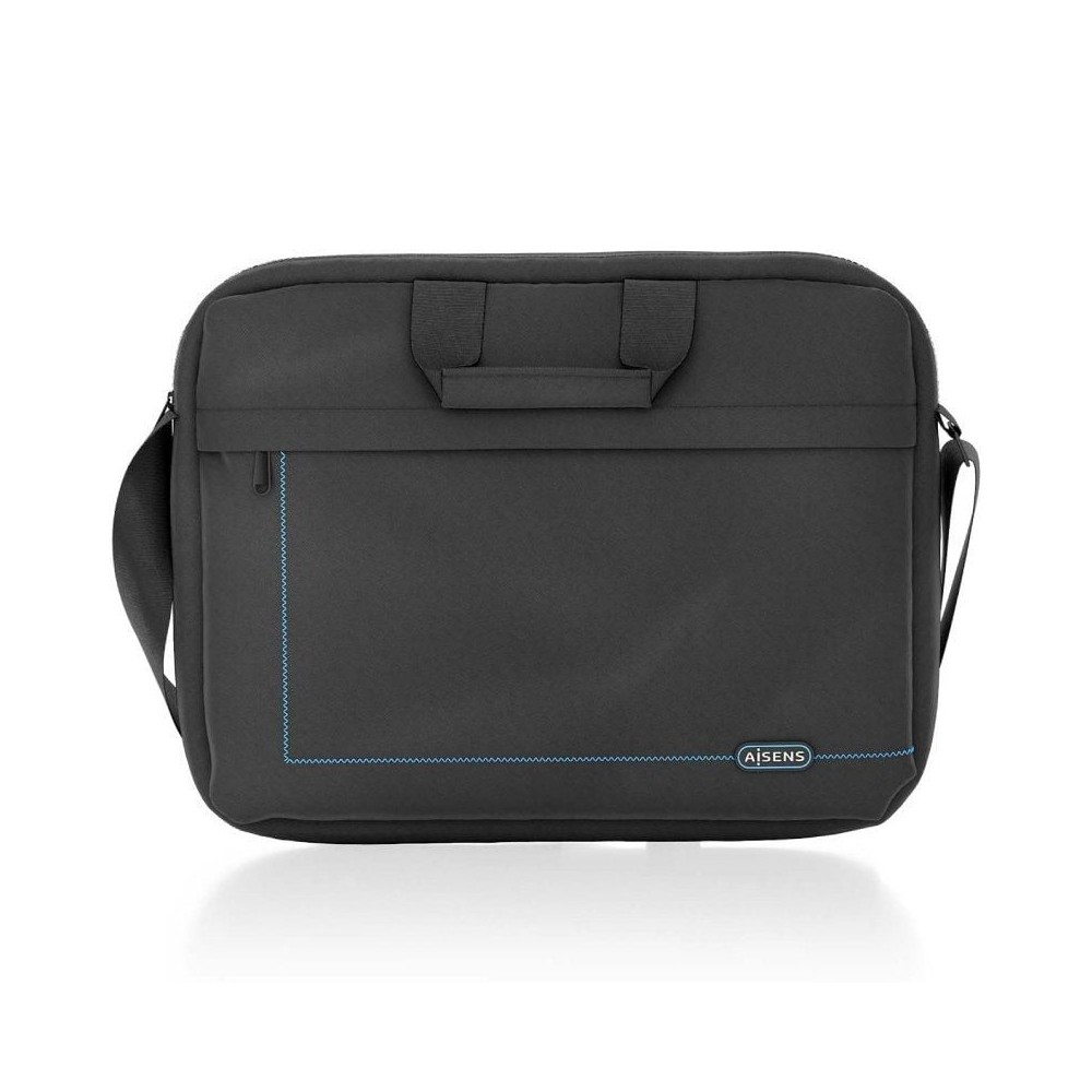 Maletín Aisens ASBG-BC022-BK para Portátiles hasta 15.6'/ Negro